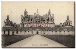 Old Postcard Chateau de Chambord