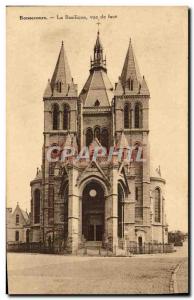 Old Postcard Bonsecour Basilica Front Of View