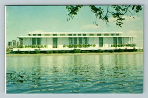 Washington DC, John F Kennedy Center For Performing Arts, Chrome Postcard