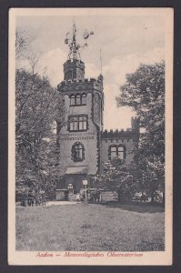 Aachen Germany Meteorological Observatory 1916 WWI Feldpost Postcard
