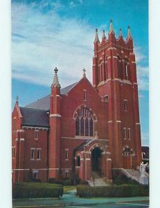 Unused Pre-1980 CHURCH SCENE Branford Massachusetts MA p4032