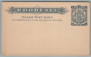 RHODESIA BRITISH SOUTH AFRICA COMPANY ANTIQUE POSTCARD