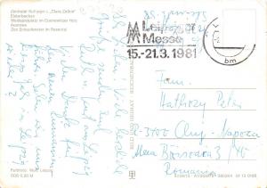 B73730 Messestadt leipzig ship bateaux Germany