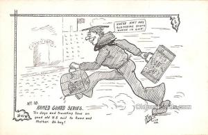 Artist Ayres, USN 1918 Military Comic Unused 