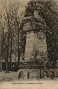 CPA BAUME-les-DAMES Monument de Jouffroy (1115254)