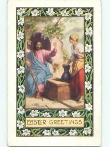 Divided-Back EASTER SCENE Great Postcard AA1530