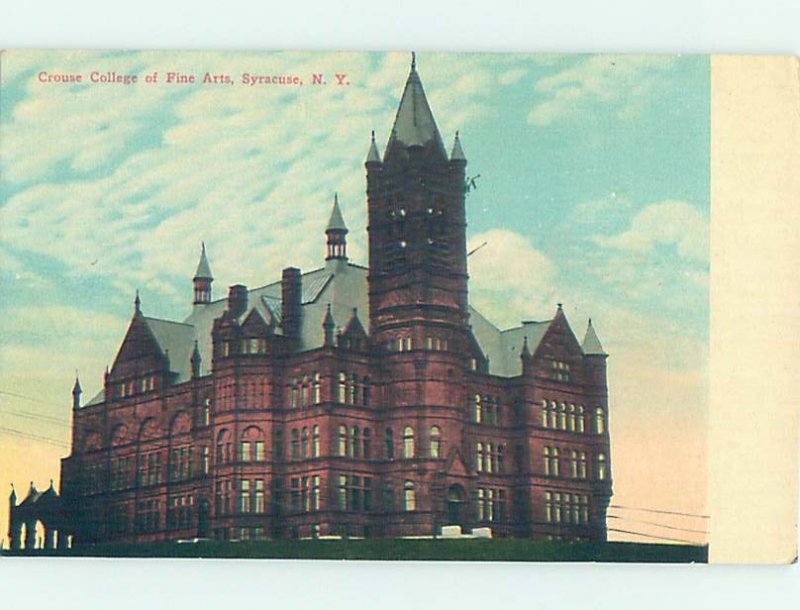 Pre-Chrome COLLEGE SCENE Syracuse New York NY AG7866