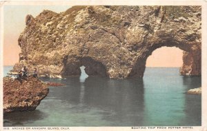 US5954 arches on anacapa island california boating trip from potter hotel   usa