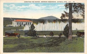 Aerating the Water Ashokan Reservoir, New York