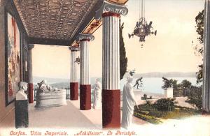 Corfou Greece, Grece Villa Imperiale, Achilleion Le Peristyle Corfou Villa Im...