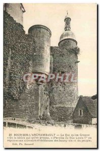 Old Postcard Bourbon L'Archambault The Who Er Grumbling