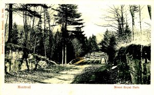 Canada - QC, Montreal. Mt. Royal, Park Scene