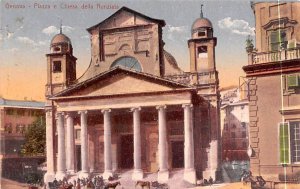 Genova Piazza e Chiesa della Nunziata Italy Unused 