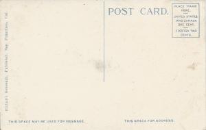 Chinese Joss House, Chinatown, San Francisco, California, Early Postcard, unused