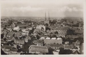 Netherlands Postcard - Tilburg, Panorama Mei St Joseph Kerk   RS21198