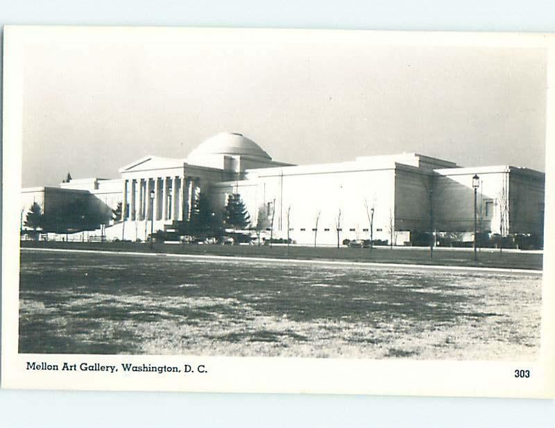 Old rppc MELLON ART GALLERY BUILDING Washington DC HM2993