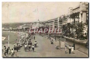 Old Postcard French Riviera Nice Promenade des Anglais