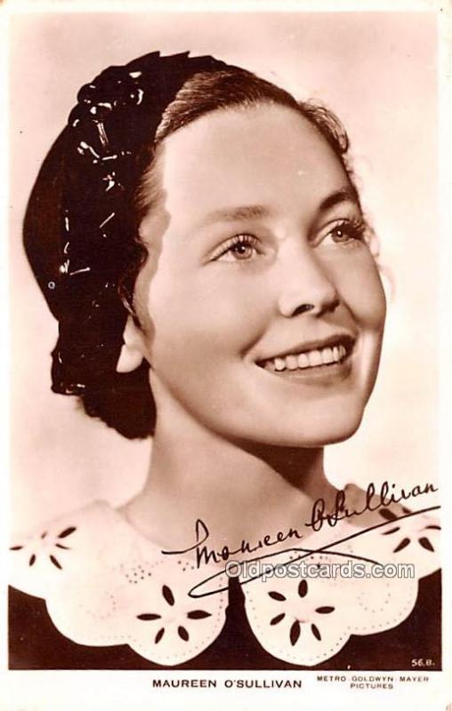 Maureen O'Sullivan Movie Star Actor Actress Film Star Unused 