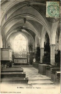 CPA Saint-Mery - Interieur de l'Eglise (1037946)