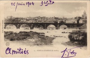 CPA PONT-du-CHATEAU Vue Generale (1252550)