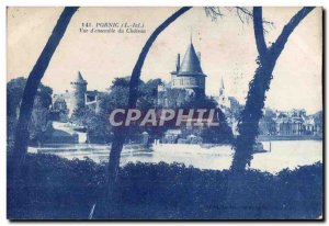 Old Postcard Pornic (L inf) Overview of Chateau