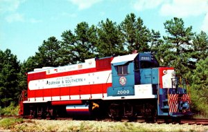 Trains Durham & Southern Railway Locomotive Number 2000