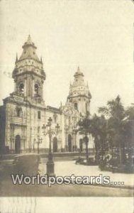 Catedral Lima Puru Postcard