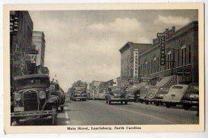 Main St. Laurinburg NC