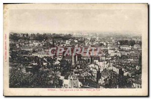 Old Postcard Epinal General view View Point taken