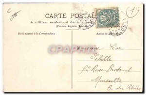 Postcard The Old Paris motorboat Seagull the Police Headquarters L & # City P...