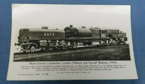 Vintage Real Photo Postcard Beyer-Garratt Locomotive L.M.+S. Railway 1930   F1F