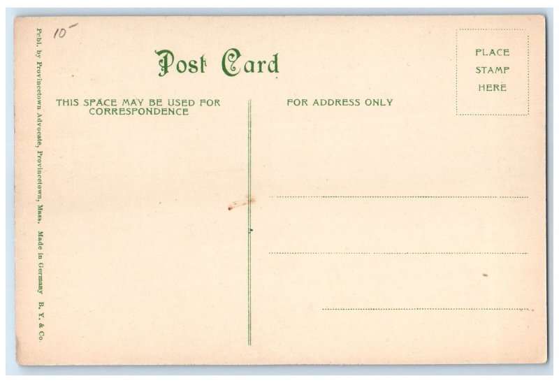 c1910s Long Point Light Scene The Tip End Of Cape Cod Provincetown MA Postcard