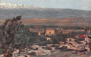 Lot218 acropole et d une partie de la ville de baalbeck Lebanon