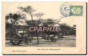 CPA Cote des Somalis Djibouti Un coin de Dire Daoua