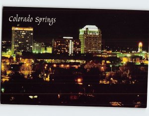 Postcard Downtown Colorado Springs, Colorado