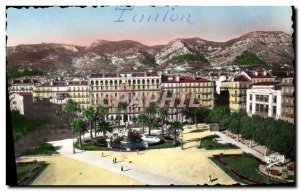 Modern Postcard Toulon Place of freedom and Faron