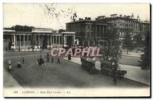 Postcard Old London Hyde Park Corner