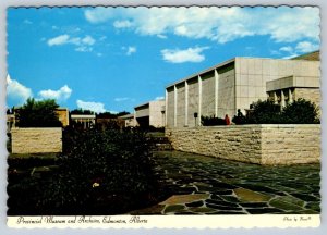 Provincial Museum And Archives, Edmonton, Alberta, Chrome Postcard