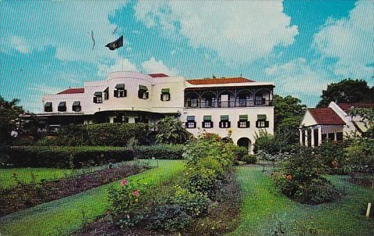 Barbados Bridgetown Government House 1969