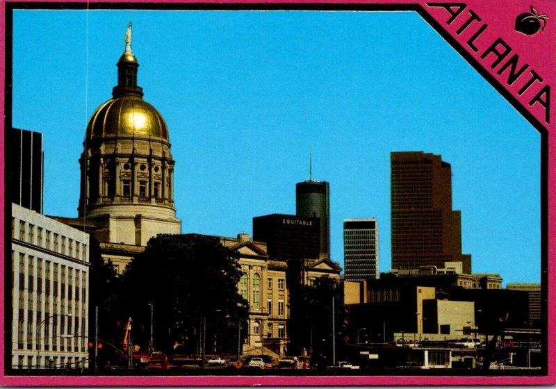 Georgia Atlanta Skyline Show State Capitol