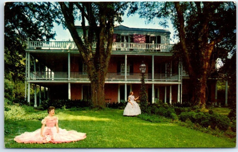 Postcard - The Elms - Natchez, Mississippi