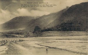 Indonesia Garoet Java A view of the road to Leles from Mount Goentoer 03.04