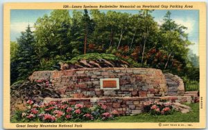 M-39976 Laura Spelman Rockefeller Memorial on Newfound Gap Parking Area Tenne...