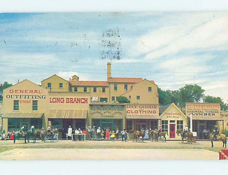 Pre-1980 STREET SCENE Dodge City Kansas KS hp2505