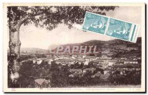 Old Postcard The Central Pyrenees Barbazan Village High View Gar Genrrale Vil...