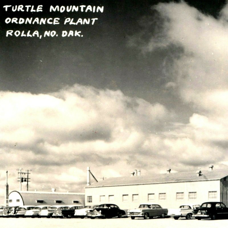 1950s Rolla North Dakota Turtle Mountain ORDNANCE PLANT ND Real