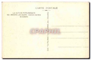 Brides les Bains - Wood Waterfall Cythera - Old Postcard