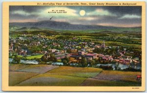 M-10225 Bird's-Eye View of Sevierville Tennessee
