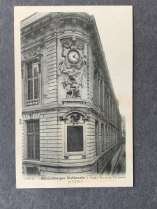 Bibliotheque Nationale Paris France Litho Postcard H1362084706