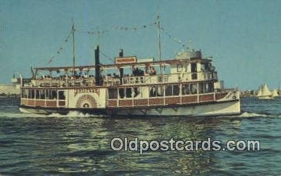 Harbor Cruise Boat, Princess, San Pedro, CA, CA USA Ferry Ship 1964 light wea...